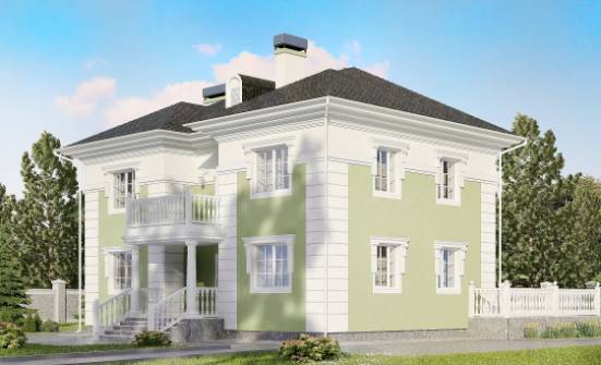 155-005-П Проект двухэтажного дома, экономичный дом из газосиликатных блоков Анапа | Проекты домов от House Expert