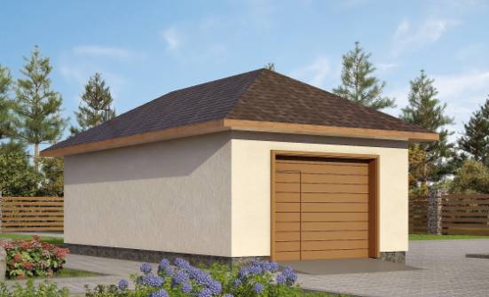 040-001-П Проект гаража из твинблока Анапа | Проекты домов от House Expert