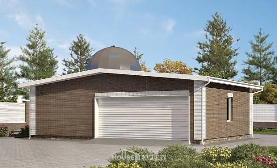 075-001-П Проект гаража из кирпича Анапа | Проекты домов от House Expert