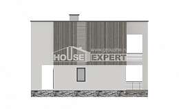 150-017-П Проект двухэтажного дома, доступный домик из бризолита Анапа, House Expert