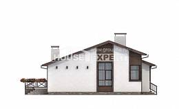 110-003-П Проект одноэтажного дома, красивый домик из бризолита Анапа, House Expert